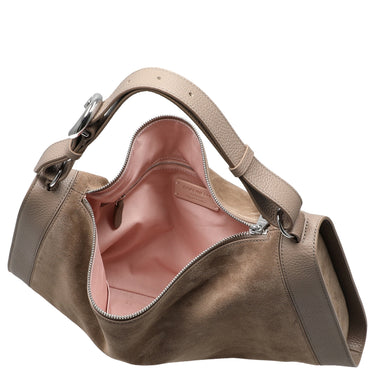 Coccinelle Linor Suede Bi - Shopper 39 cm (warm taupe/warm taupe) - Markenkoffer
