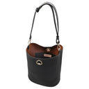 Coccinelle Nikla - Schultertasche 29 cm (noir/cognac) - Markenkoffer