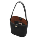 Coccinelle Nikla - Umhängetasche 20 cm (noir/cognac) - Markenkoffer