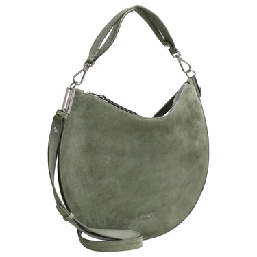 Coccinelle Sunup Suede - Schultertasche L 38 cm (greenery) - Markenkoffer