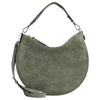 Coccinelle Sunup Suede - Schultertasche L 38 cm (greenery)