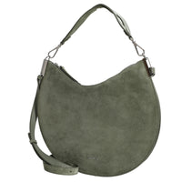 Coccinelle Sunup Suede - Schultertasche L 38 cm (greenery) - Markenkoffer