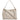Coccinelle Wallace - Schultertasche 28 cm (lambskin white/laurel green) - Markenkoffer