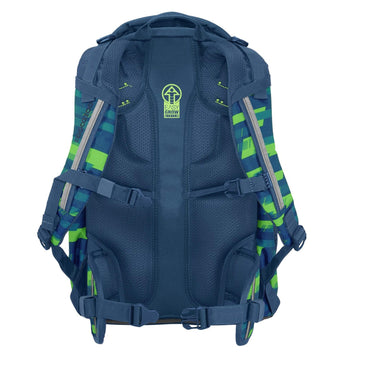 Coocazoo Mate - Schulrucksack 44 cm (Lime Stripe) - Markenkoffer