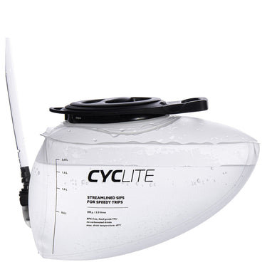 CYCLITE Aero Bladder - Trinkblase 2,5 Liter (transparent) - Markenkoffer