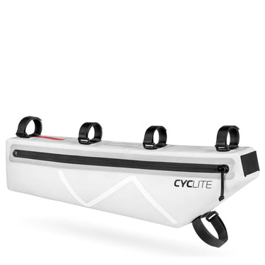 CYCLITE Frame Bag XT 3.2 - Rahmentasche (Bikepacking) 46 cm (hellgrau) - Markenkoffer