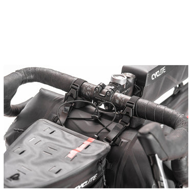CYCLITE Handle Bar Aero Bag 4.9 - Lenkertasche (Bikepacking) 23 cm (black) - Markenkoffer