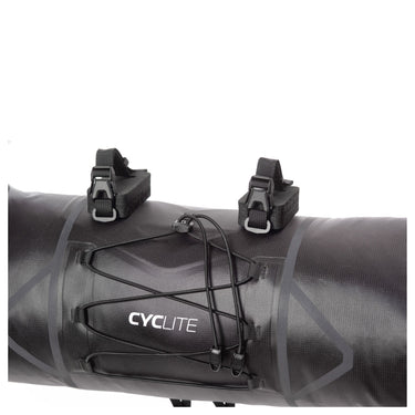 CYCLITE Handle Bar Roll Bag 12.6 - Lenkertasche (Bikepacking) 55 cm (black) - Markenkoffer
