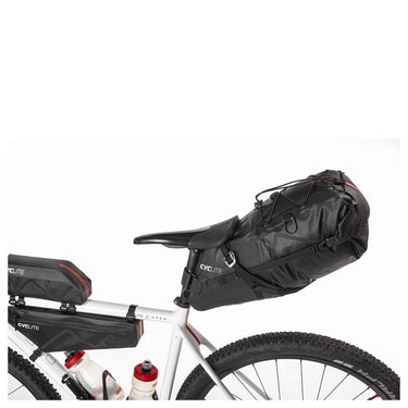 CYCLITE Saddle Bag 12.9 - Satteltasche (Bikepacking) 52 cm (black) - Markenkoffer