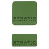 Stratic BUZZ - Ersatz-Logoplatten-Set Vorder- und Rückseite (green)