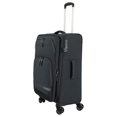 Travelite Kick Off - 4-Rollen-Trolley M 67 cm erw. (d'anthracite)