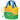 KLICKfix Lori Shopper - Fahrradtasche für Kinder (grün)