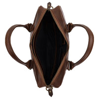 Buckle & Seam Everett - Aktentasche 16" 38 cm (brown/blu) - Ansicht 3