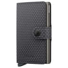 Secrid Miniwallet Pyramid - Wallet 6cc 10.2 cm RFID (grey)