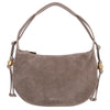 Coccinelle Thess Suede Bim - Shoulder Bag 29 cm (warm taupe)