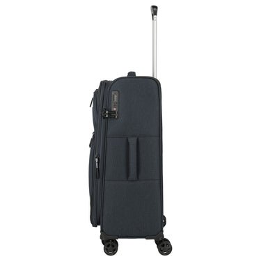 Travelite Kick Off - 4-Rollen-Trolley M 67 cm erw. (d'anthracite)
