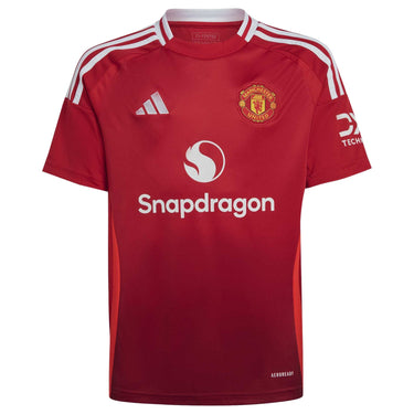 adidas Manchester United Fußball - Jr. Heimtrikot 24/25 (red, 164) - Markenkoffer