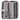 Mademoiselle MW2 - Wallet 15cc 20 cm (Color: silver)