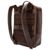 Buckle & Seam Leon - Rucksack 15" 41 cm (brown/blu)