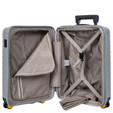 Brics BY Ulisse - 4-Rollen-Kabinentrolley 55 cm erw. (grau) - Ansicht 7