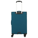 Travelite Kick Off - 4-Rollen-Trolley M 67 cm erw. (petrol)