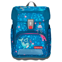 Step by Step Cloud - Schooltas Set 5tlg. (Dolphin Azura)