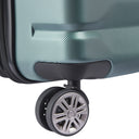 Delsey Paris Air Armour - 4 - Rollen - Trolley M 68 cm erw. (grün) - Markenkoffer