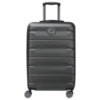 Delsey Paris Air Armour - 4 - Rollen - Trolley M 68 cm erw. (schwarz) - Markenkoffer