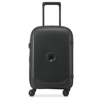 Delsey Paris Belmont Plus - 4 - Rollen - Kabinentrolley recycelt 55 cm erw. (schwarz) - Markenkoffer