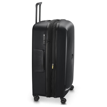Delsey Paris Belmont Plus - 4 - Rollen - Trolley recycelt 83 cm erw. (schwarz) - Markenkoffer