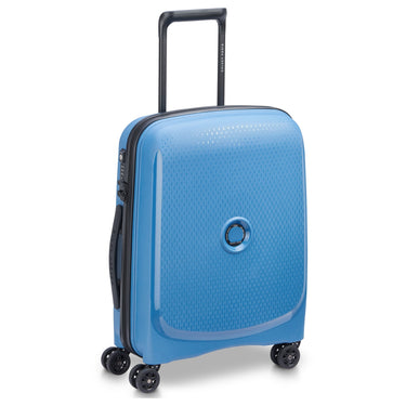 Delsey Paris Belmont Plus Slim Line - 4 - Rollen - Kabinentrolley 55 cm (zink blau) - Markenkoffer