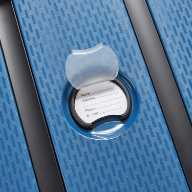 Delsey Paris Belmont Plus Slim Line - 4 - Rollen - Kabinentrolley recycelt 55 cm (zink blau) - Markenkoffer