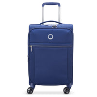 Delsey Paris Brochant 2.0 - 4-Rollen-Kabinentrolley S 55 cm  erw. (blau)