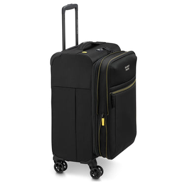 Delsey Paris Brochant 3 - 4 - Rollen - Kabinentrolley S 55 cm erw. (tief schwarz) - Markenkoffer