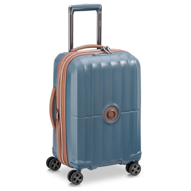 Delsey Paris Carrousel - 4 - Rollen - Kabinentrolley 55 cm (meerblau) - Markenkoffer