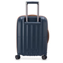 Delsey Paris Carrousel - 4 - Rollen - Kabinentrolley Slim line 55 cm (marineblau) - Markenkoffer