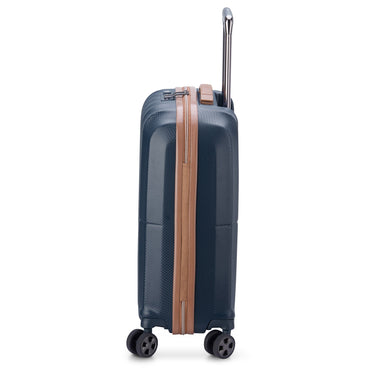 Delsey Paris Carrousel - 4 - Rollen - Kabinentrolley Slim line 55 cm (marineblau) - Markenkoffer