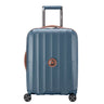 Delsey Paris Carrousel - 4 - Rollen - Kabinentrolley Slim line 55 cm (meerblau) - Markenkoffer