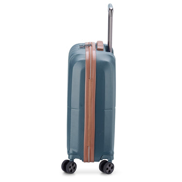 Delsey Paris Carrousel - 4 - Rollen - Kabinentrolley Slim line 55 cm (meerblau) - Markenkoffer