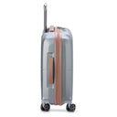 Delsey Paris Carrousel - 4 - Rollen - Kabinentrolley Slim line 55 cm (Platin) - Markenkoffer