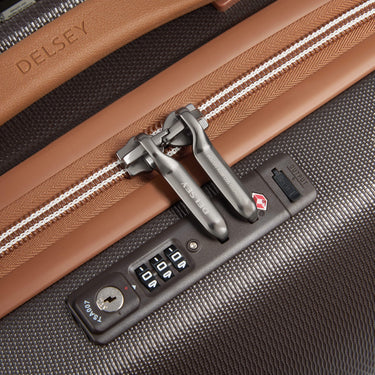 Delsey Paris Chatelet Air 2.0 - 4 - Rollen - Kabinentrolley 55 cm (braun) - Markenkoffer