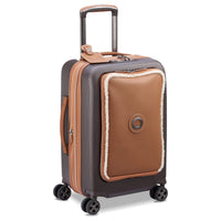 Delsey Paris Chatelet Air 2.0 - 4 - Rollen - Kabinentrolley 55 cm erw. 14" USB (braun) - Markenkoffer