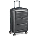 Delsey Paris Comete Plus - 4 - Rollen - Trolley 67 cm (schwarz) - Markenkoffer