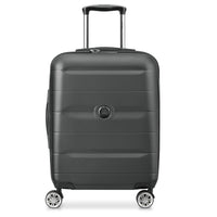 Delsey Paris Comete Plus Slim Line - 4 - Rollen - Kabinentrolley 55 cm (schwarz) - Markenkoffer