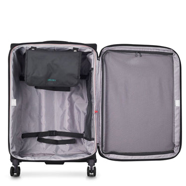 Delsey Paris Helium Dlx 2.0 erweiterbar - 4 - Rollen - Trolley 77cm (schwarz) - Markenkoffer