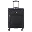Delsey Paris Helium Dlx 2.0 Slim Line - 4 - Rollen - Kabinentrolley 55 cm (schwarz) - Markenkoffer
