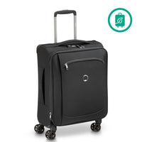 Delsey Paris Montmartre Air 2.0 - 4 - Rollen - Kabinentrolley Slim Line S 55 cm (schwarz) - Markenkoffer