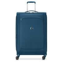 Delsey Paris Montmartre Air 2.0 - 4 - Rollen - Trolley 77 cm erw. (recycelt) (blau) - Markenkoffer