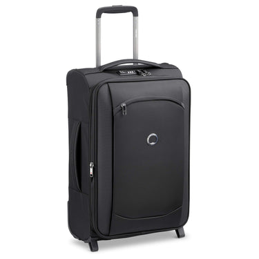 Delsey Paris Montmatre Air 2.0 - 2 - Rollen - Kabinentrolley S 55 cm erw. (schwarz) - Markenkoffer