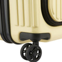 Delsey Paris Securitime - 4 - Rollen - Trolley L 77 cm erw. (blassgelb) - Markenkoffer